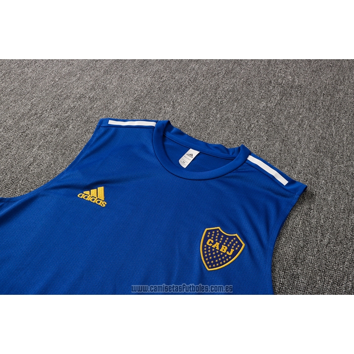 Camiseta de Entrenamiento Boca Juniors Sin Mangas 2021-2022 Azul